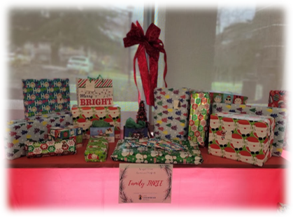 gifts wrapped for angel tree recipients