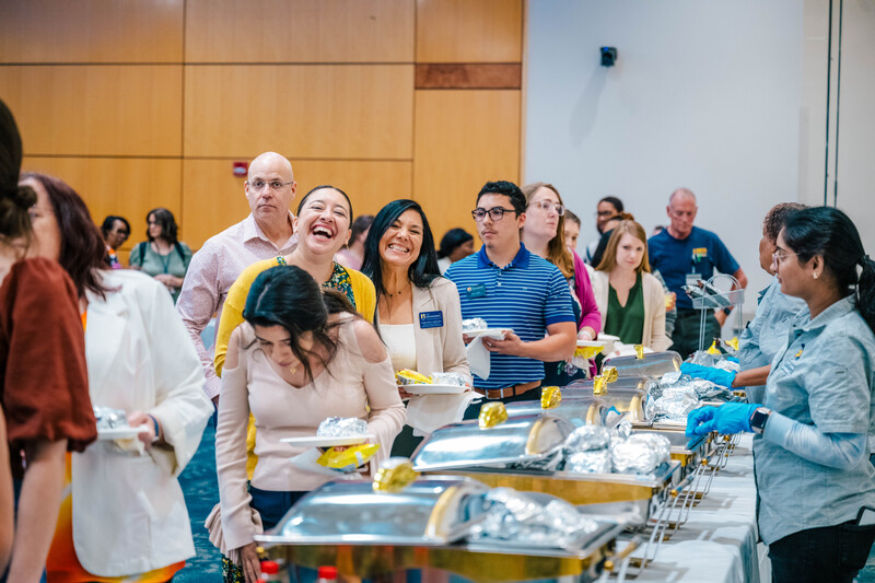 Employees attending the 2024 Staff Appreciation Luncheon and Awards Ceremony