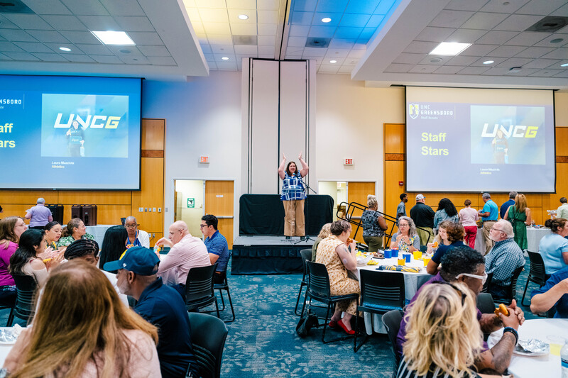 Employees attending the 2024 Staff Appreciation Luncheon and Awards Ceremony