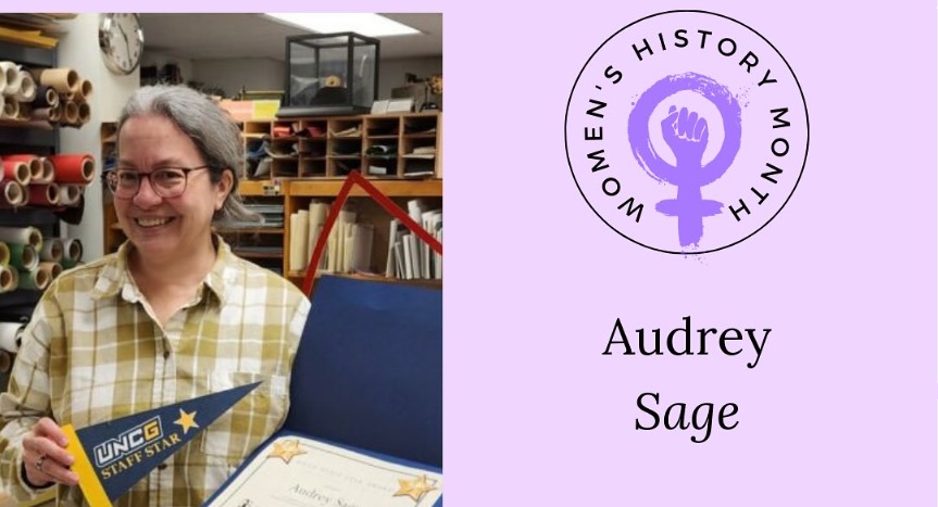 Audrey Sage Women's History Month Unsung Women's Heroes